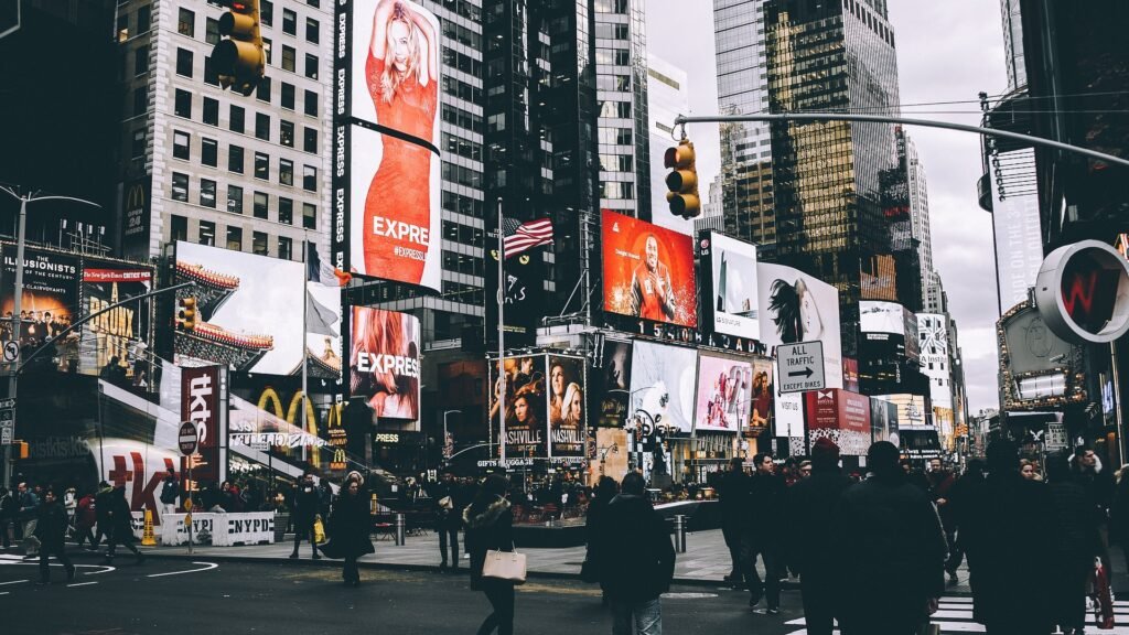 Urban city billboards
Credit: pixabay: StockSnap
Link: https://pixabay.com/photos/urban-city-billboard-people-man-2590023/