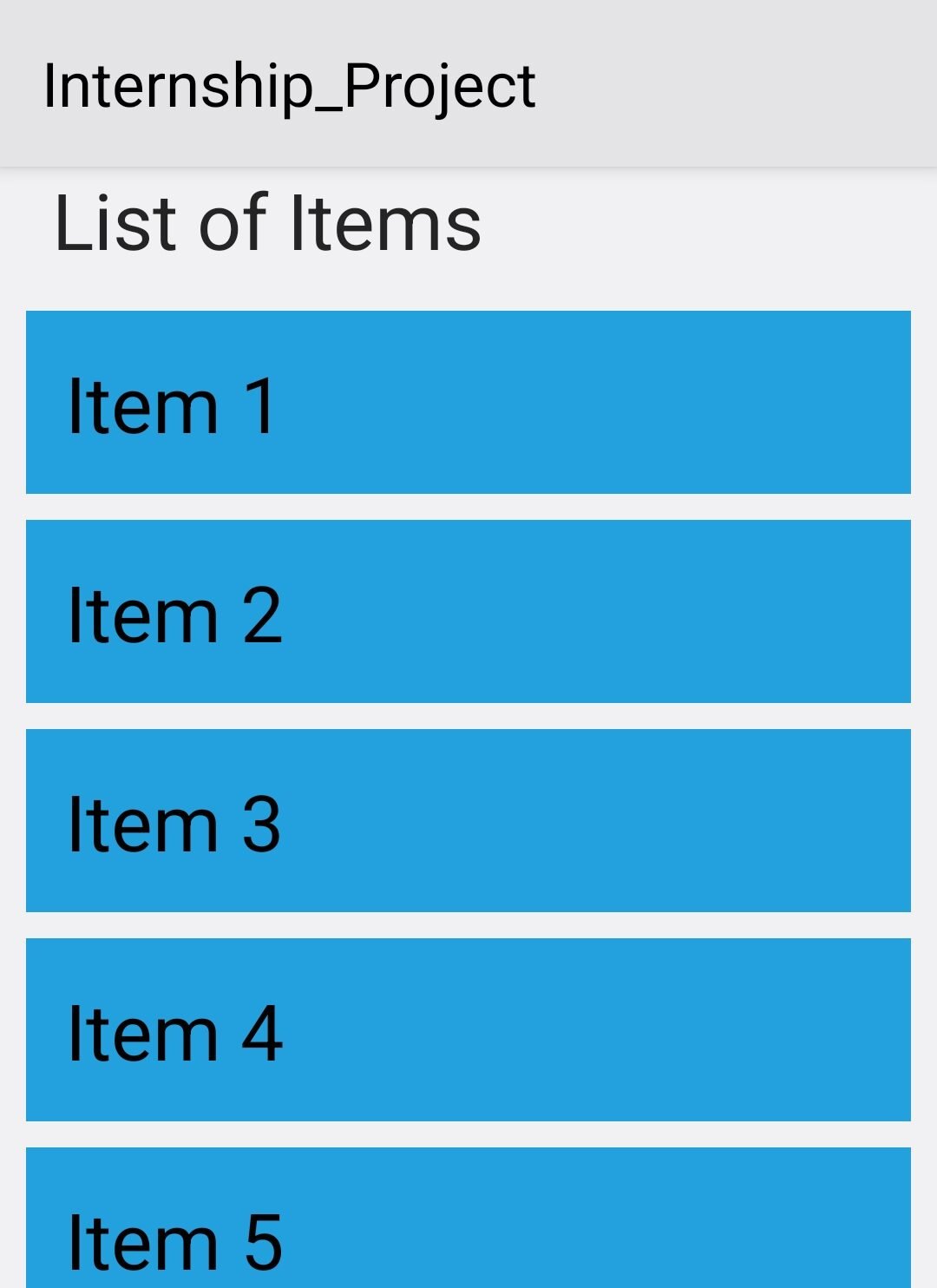 How to develop a native Android application